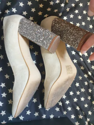 Zapatos fiesta ante Hannibal Laguna T39 color visó