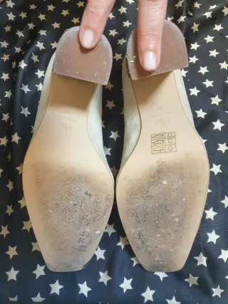 Zapatos fiesta ante Hannibal Laguna T39 color visó