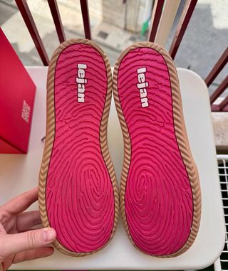 Zapatillas LEJAN plateadas