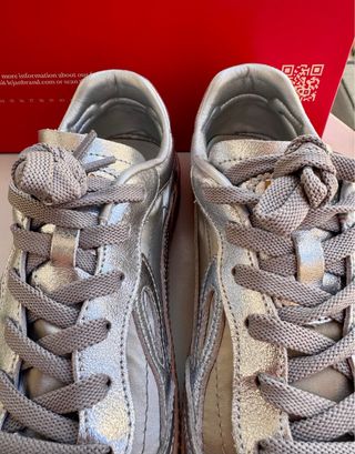 Zapatillas LEJAN plateadas