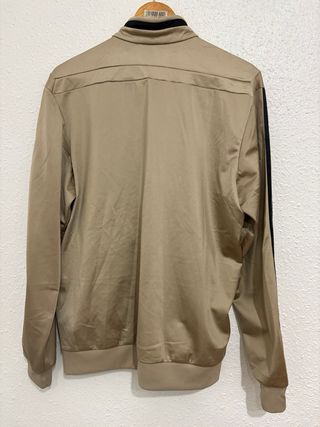 Sudadera Adidas Real Madrid Beige Negra