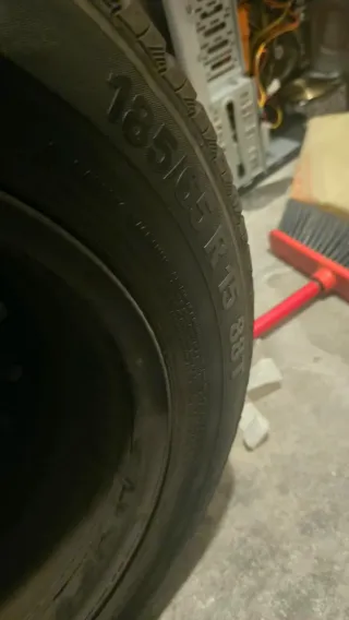 Ruotino di scorta con kit