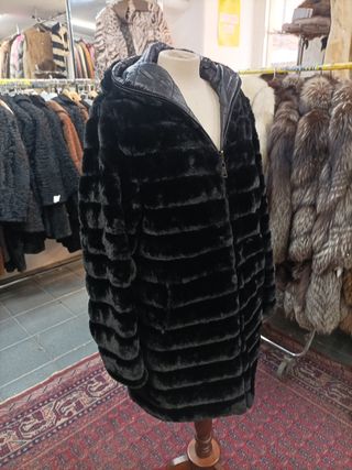 Piumino Ecologico Reversibile Nero