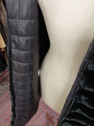 Piumino Ecologico Reversibile Nero