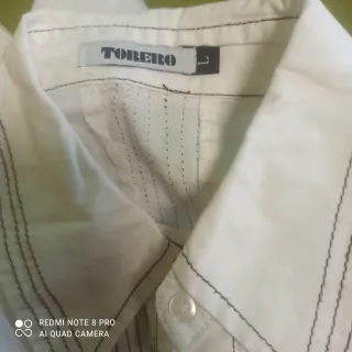 Camisa TORERO bordada. Talla L