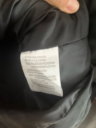 Chaleco plumífero mujer Talla M