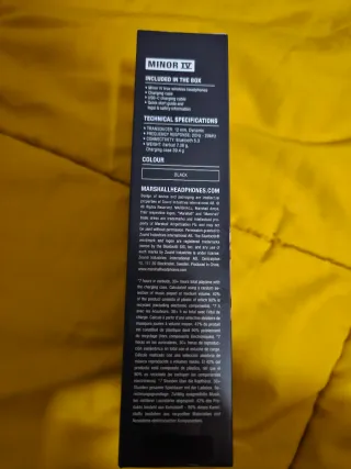 Marshall Minor IV Auriculares Inalámbricos Bluetoo