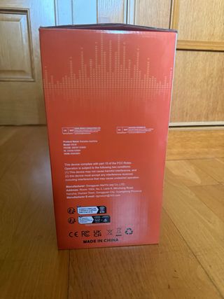 Máquina Karaoke K9-M con 2 Micrófonos