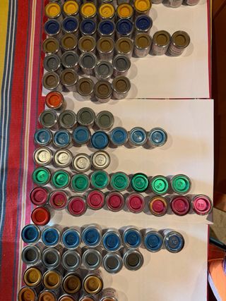 Lote Pinturas Humbrol Enamel