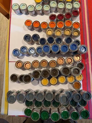 Lote Pinturas Humbrol Enamel