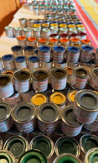 Lote Pinturas Humbrol Enamel