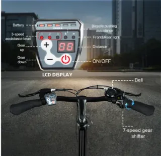 YADEA YT300 EBIKE 250W 36V Motor Central