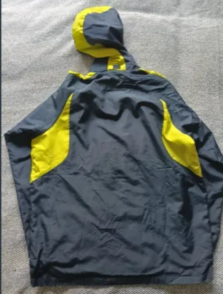 Chaqueta Cortavientos Nike Vintage Azul/Amarillo