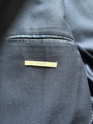 Americana azul Mango Talla L