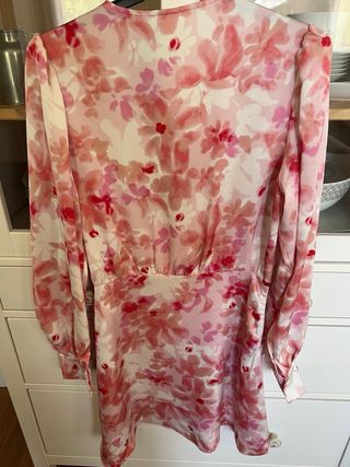 Vestido Elli White floral S/36/8