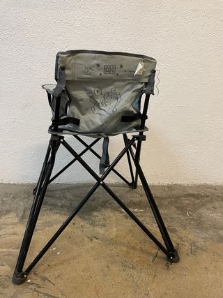 Trona de camping plegable