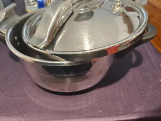 Olla exprés para 2 personas Goma y válvula le falt