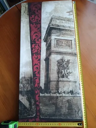 Set di 5 quadri decorativi Parigi