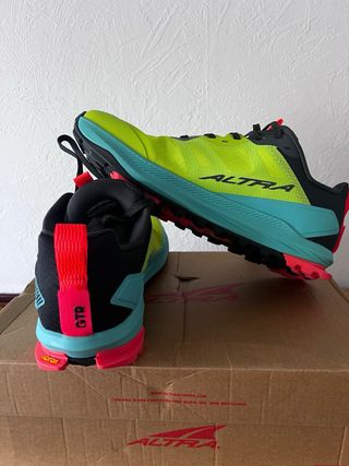 Altra Lone Peak 9+ Zapatillas Trail Verde/Azul