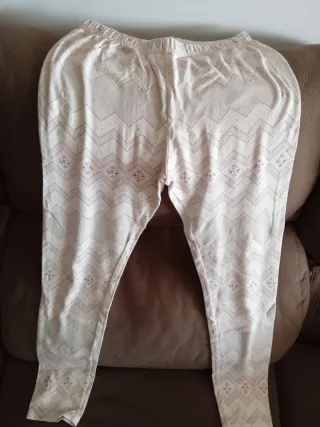 Pijama TEX invierno talla M estrella rosa