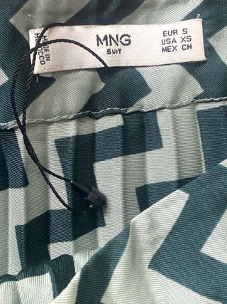 Conjunto Falda y Jersey Mango Verde