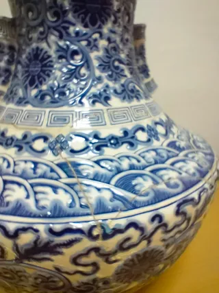 Jarrón Lladró Blue Empire