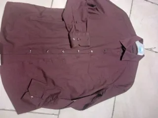 Camicia uomo bordeaux Piazza Italia taglia S