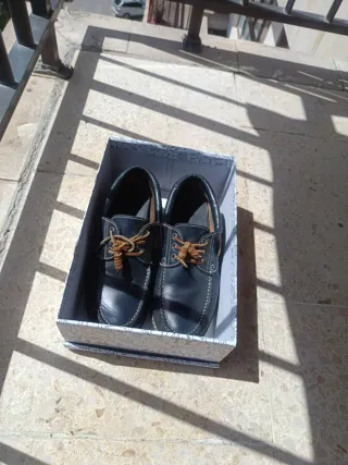 Náuticos azules para colegio