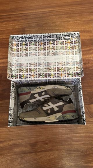 Zapatillas Premiata Mick 483 verdes - Como nuevas