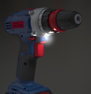 Taladro Inalámbrico Güde BS18 + Set 126 Piezas