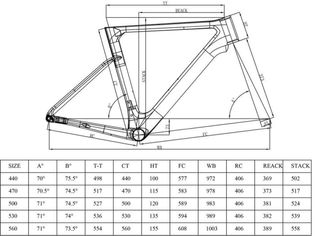 Cuadro Bicicleta Aero M/L