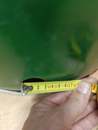 Bidón verde con tapa para riego
