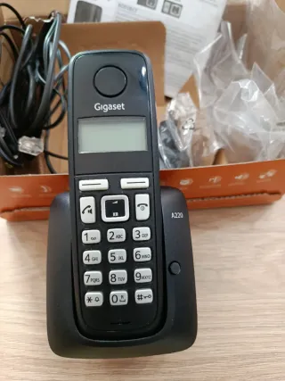 Teléfono Inalámbrico Gigaset A220 Negro