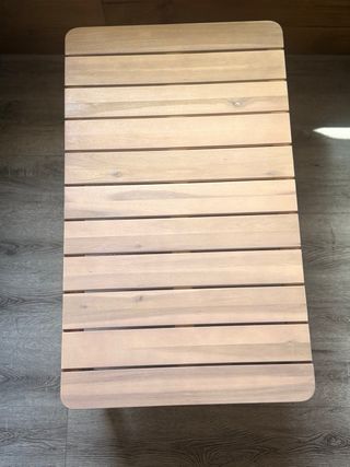 Mesa de centro de madera