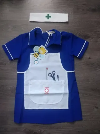 Disfraz Niña Enfermera Tall