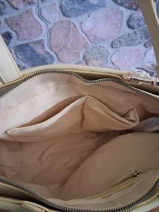 Borsa Carpisa Gialla Intrecciata