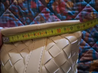 Borsa Carpisa Gialla Intrecciata