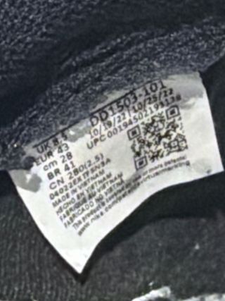 Nike Dunk Low Blanco y Negro