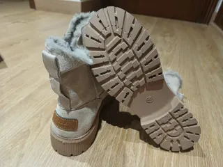 Botines F&8 Beige