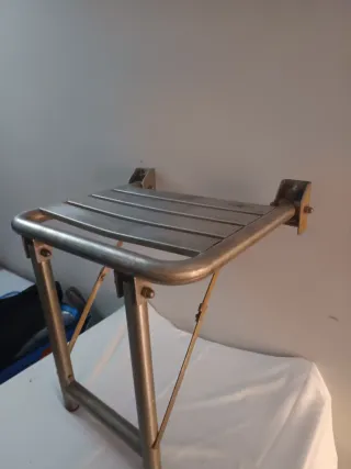 Asiento piscina inox plegable