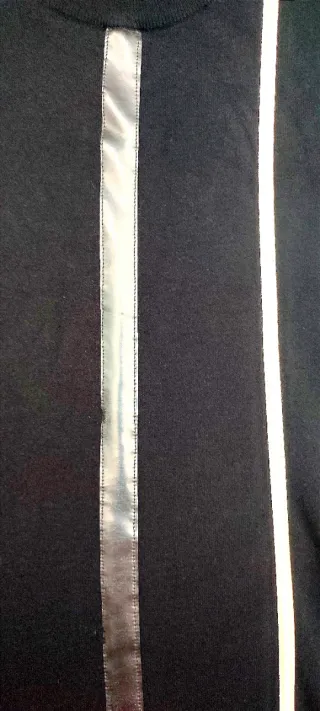 Jersey Cortefiel cuello semi alto negro SG/XL.