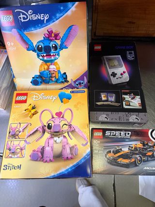 Set 4pz LEGO Disney Game Boy Speed Champions