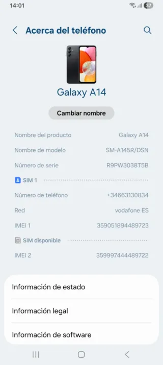 Samsung Galaxy A14