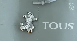 Colgante Tous Oso Bear Plata y Circonitas