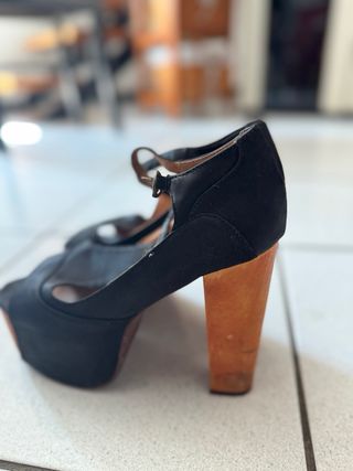 Scarpe Jeffrey Campbell tacco 12 n.38