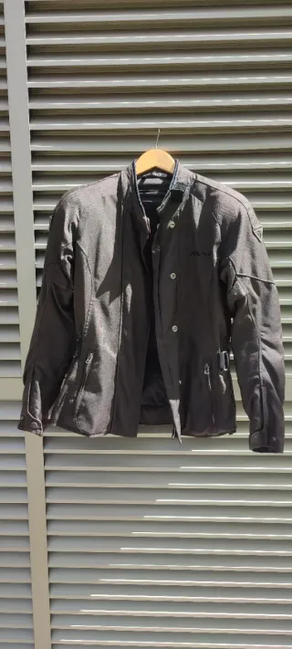 Chaqueta Moto Mujer Cordura REV'IT! Gris