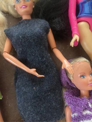 Lotto 17 bambole Migliorati, Barbie Steffi e altre