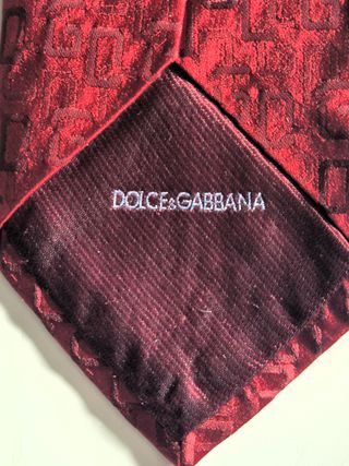 Cravatta Dolce & Gabbana Seta Rossa