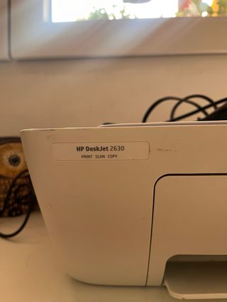 Impresora HP DeskJet 2630 Sin cartuchos
