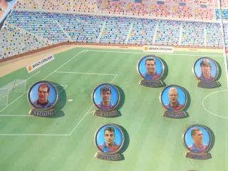Plantilla F.C Barcelona Pins 1993